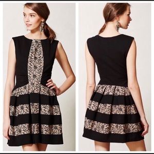 Anthropologie Eva Franco Laced Strata Dress